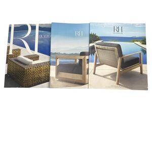 RH Restoration Hardware Outdoor Catalogs ‘17 ‘18 ‘19 Table Books